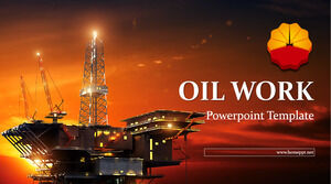 Oil Work Powerpoint Templates