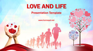 Love and Life Powerpoint Templates