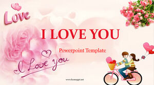 I love you Powerpoint Templates