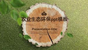 Agriculture ecology environmental protection ppt template