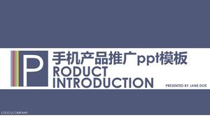 Modelo de ppt de promoção de produtos para celular