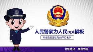 People's police for the people ppt template