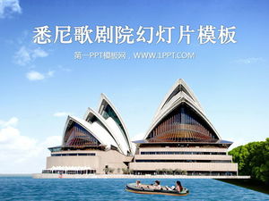 Scarica il modello PowerPoint di Sydney Opera House Background Building