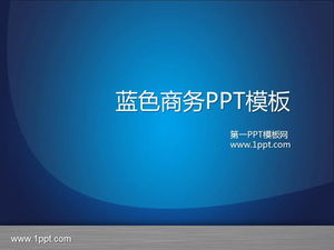 Download del modello PowerPoint di sfondo blu aziendale