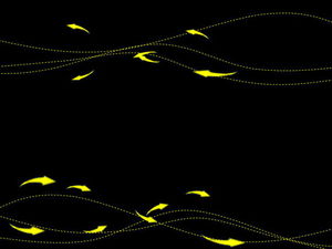Download del modello di animazione PPT della freccia della linea nera