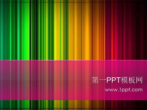 Download de modelo de PPT de moda colorida