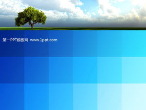 Blue universal business PPT template download