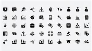 Black 250 vector editable PPT small icons