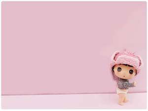 Pink 12 small fresh and cute PPT backgrounds