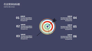 Modello PPT per la descrizione del target della freccia
