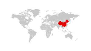 Mapa del mundo editable para todos los países.
