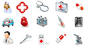 200 medizinische PPT-Symbole für transparenten Hintergrund im Krankenhaus