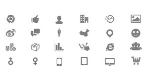 Fully editable PPT small icons