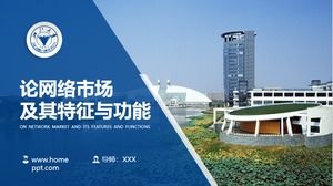 Plantilla ppt general de defensa de tesis de graduación de la Universidad de Zhejiang