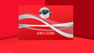 Adatto per azienda di cosmetici per rossetti e modello ppt rosso di fascia alta con piano di investimento per l'introduzione del prodotto