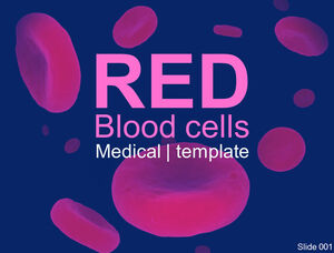 șablon ppt de cercetare științifică a celulelor roșii din sânge