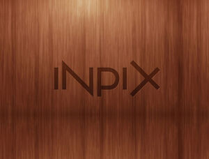 Korea INPIX firma piękny szablon ppt tło z drewna mody słojów