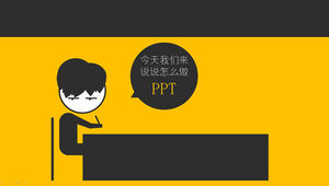 Vizualizări despre design ppt - șablon de introducere pentru design ppt și puncte de producție