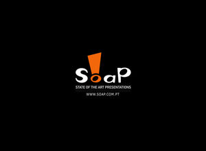 "apresentação de sabão" apresenta o modelo ppt - recomendação de trabalho SOAP