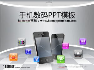 app应用手机数字技术ppt模板