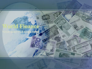 British pound currency financial ppt template