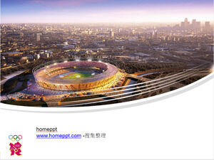 PPT-Vorlage für die Olympischen Spiele 2012 in London