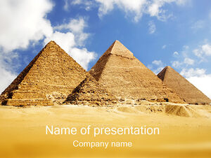 Modelo de ppt da indústria de turismo de pirâmide