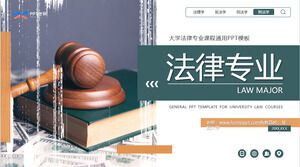 Plantilla ppt general de cursos profesionales de derecho universitario