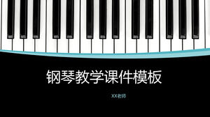 Template PPT courseware pengajaran pendidikan piano