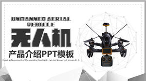 Yeni drone ürün tanıtım konferansı PPT şablonu