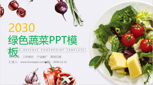 Template PPT sayuran dan buah-buahan segar
