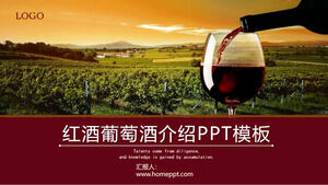 Template PPT perkebunan anggur merah