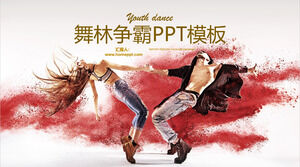 Dance Forest Hegemony Dance PPT-Vorlage