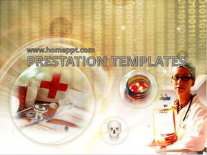 Foreign Medicine and Medicine PowerPoint Template Download