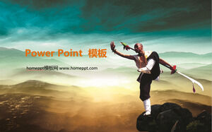 Download do Modelo de PowerPoint de Kung Fu Chinês