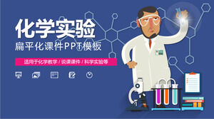 Template Courseware Percobaan Sains Kartun Percobaan Kimia PPT