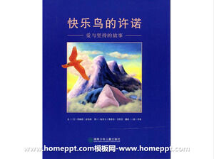 La storia del libro illustrato La promessa dell'uccello felice PPT