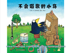 Cartea ilustrată Povestea păsărilor care nu pot cânta PPT