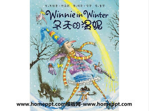 Winnie in der Winterbilderbuchgeschichte PPT