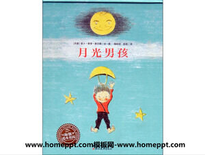 Moonlight Boy livro ilustrado história PPT