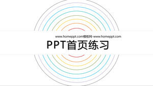 Visualizzazione della prima pagina PPT