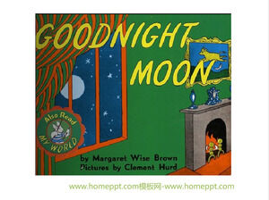 Good Night Moon cerita buku bergambar PPT