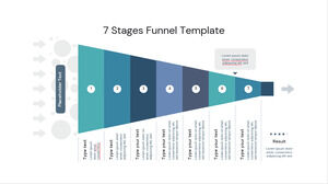 Free Powerpoint Template for 7 Stages Funnel
