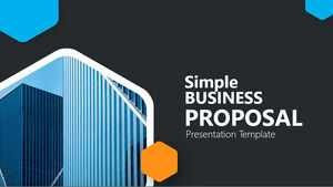 เทมเพลต Powerpoint ฟรีสำหรับตัวอย่างข้อเสนอทางธุรกิจ