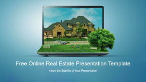 Modello PowerPoint gratuito per affari immobiliari