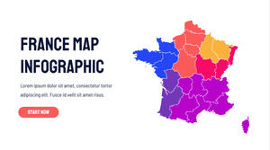 Modello PowerPoint gratuito per la Francia