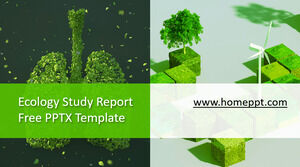 Free Powerpoint Template for Ecology Study