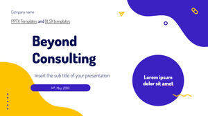 Free Powerpoint Template for Beyond Consulting Business