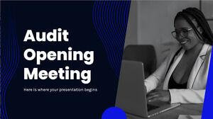 Free Powerpoint Template for Audit Opening Meeting