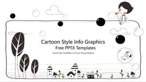 만화 마케팅을 위한 무료 파워포인트 템플릿